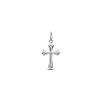 Puffy Cross Pendant (Silver)
