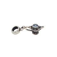 Zirconia Jar Charm (Silver)