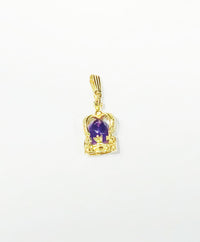 Queen Crown Pendant (14K)