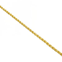 Cable Link Bracelet (22K) links - Popular Jewelry - New York