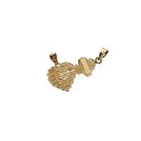 2 In 1 Heart Key Pendant (14K)