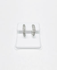 Diamond Cocktail Huggie Earrings (14K)