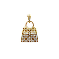 3D Icy Purse Pendant (14K) Popular Jewelry New York
