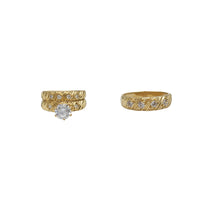 Three-Piece Set Engagement Rings (14K)