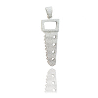 CZ Saw (Sterling Silver) - Popular Jewelry