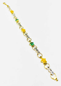 Little Stars CZ Bracelet (14K).