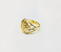 Marijuana CZ Ring (10K)