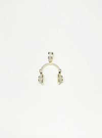 Diamond Headphones Pendant (10K)