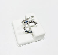 Diamond Round Earrings (14K).