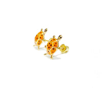 Little Turtle Earrings (14K).