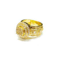 Diamond Round Cake Ring (14K)