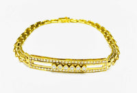 Round Diamond Bracelet (18K).