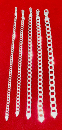 Curb Italian Cuban Bracelet (Silver)