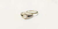 Diamond Double Ring (14K).