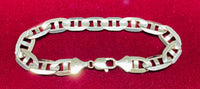 Puffy Flat Mariner Bracelet (14K).