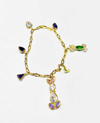 Figures Bracelet CZ (14K).
