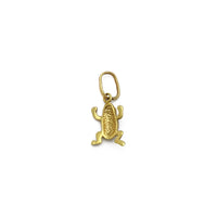 Frog Pendant (14K) back - Popular Jewelry - New York
