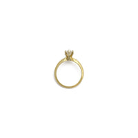 Marquise Diamond Six-Prong Solitaire Ring (14K) setting - Popular Jewelry - New York