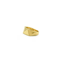 ZigZag Ring (14K) side - Popular Jewelry - New York