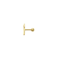 Arrow Tragus Ear Piercing (14K) side - Popular Jewelry - New York