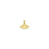 Evil Eye Pendant (14K) back - Popular Jewelry - New York