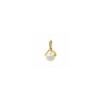 Lush Pearl Pendant (14K) back - Popular Jewelry - New York