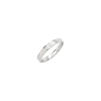 Princess Embedded Single Diamond Band (14K)