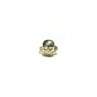 Skull Head Ring (14K) front - Popular Jewelry - New York