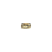 Panther Eternity Ring (14K) front - Popular Jewelry - New York