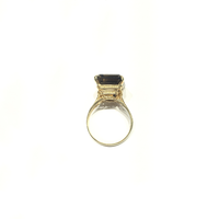 Smoky Topaz Statement Ring (14K) setting - Popular Jewelry - New York