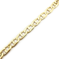 Solid Flat Mariner Chain (14K)