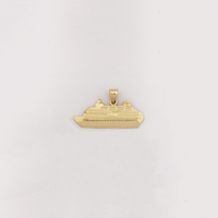 Cruise Ship Pendant (14K) - Popular Jewelry