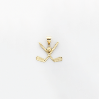 Golf Equipment Pendant (14K) - Popular Jewelry New York