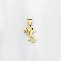 On The Prowl Leopard Pendant (14K) - Popular Jewelry