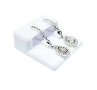 Drop CZ Earring (14K).