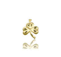 Trebol Clover Pendant (14K).