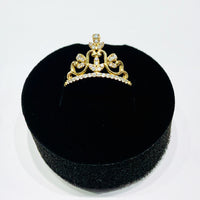 Diamond Princess crown ring (14K)