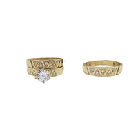 Three-Piece Set Engagement Rings (10K)