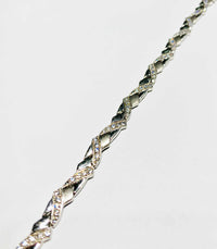 Zirconia X Fancy Bracelet (18K)