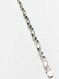 Zirconia X Fancy Bracelet (18K)