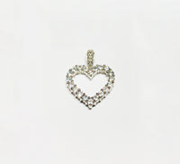 Heart CZ Pendant (10K).
