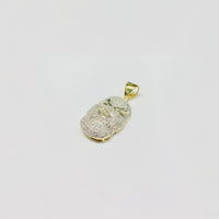 Diamond Balaclava Pendant (14K).