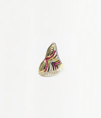 Tribal Eye Ring (14K)