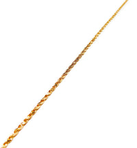 Rose Gold LightWeight / Hollow Rope Chain (14K).