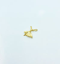 Ballerina Diamond Cut Pendant (14K).