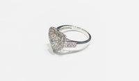 Diamond Double Heart Ring (14K).