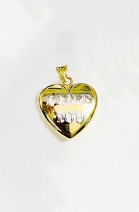 Little Heart pendant (14K).