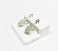 Diamond Drop Earrings (14K).