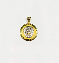 Two-Tone Lion The King Pendant (14K)