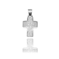 Diamond Little Cross Pendant (10K).